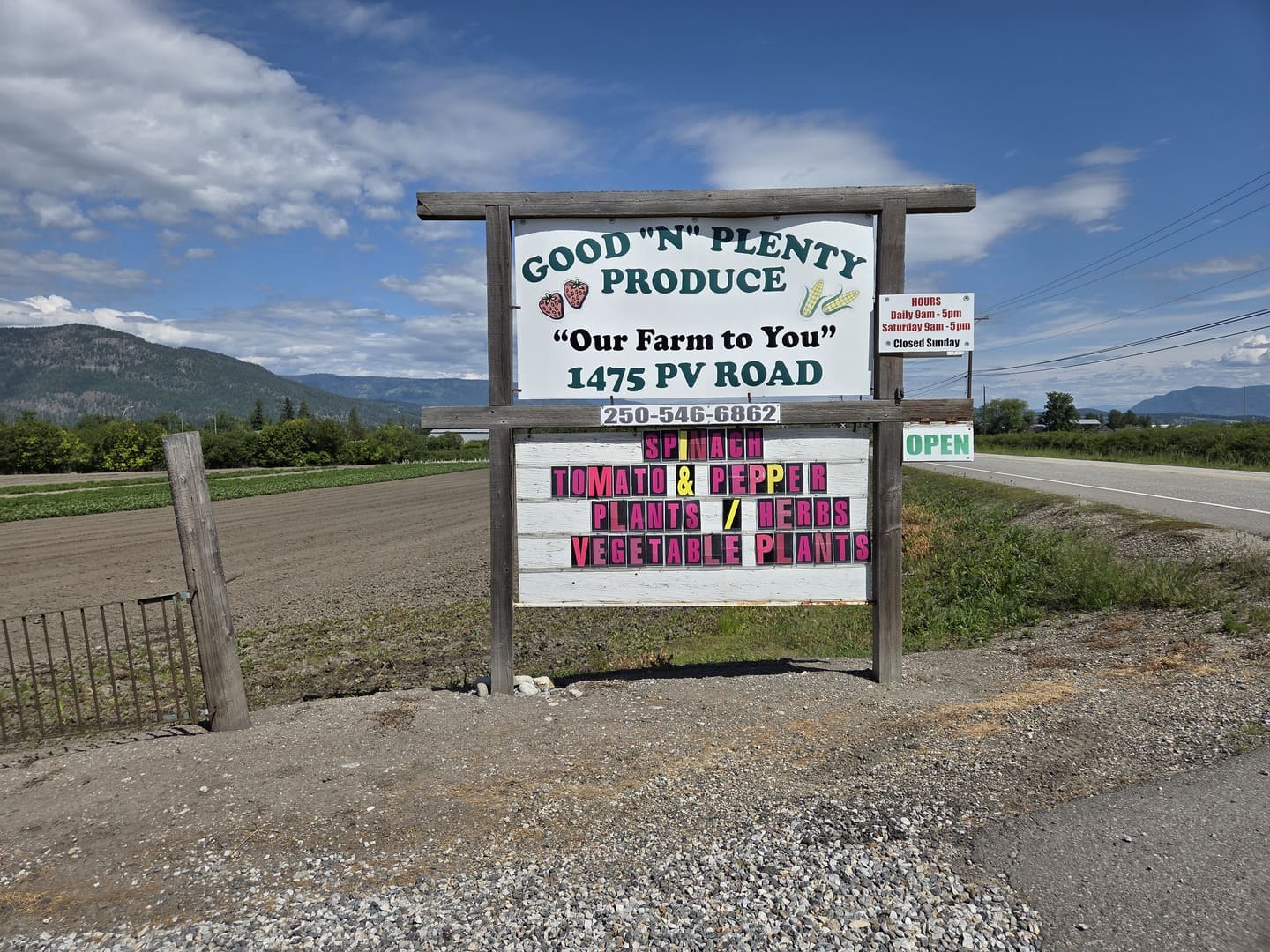 Good 'N Plenty Produce